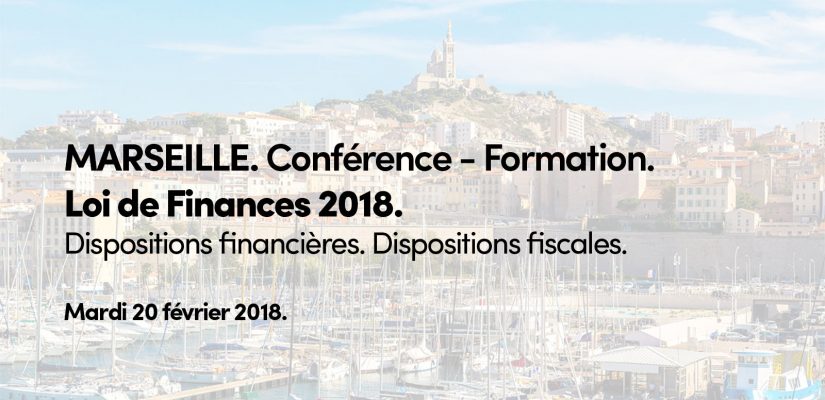 Seldon Finance Finindev Conférence Formation Loi de Finances 2018 Marseille